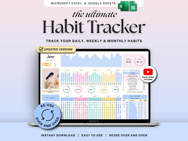 Habit-Tracker-Google-Sheets-Template-Softexplo